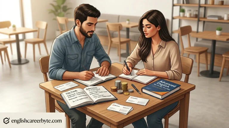 Fix predictable English grammar and pronunciation errors common among native Spanish speakers with practical rules, examples, and practice tools.