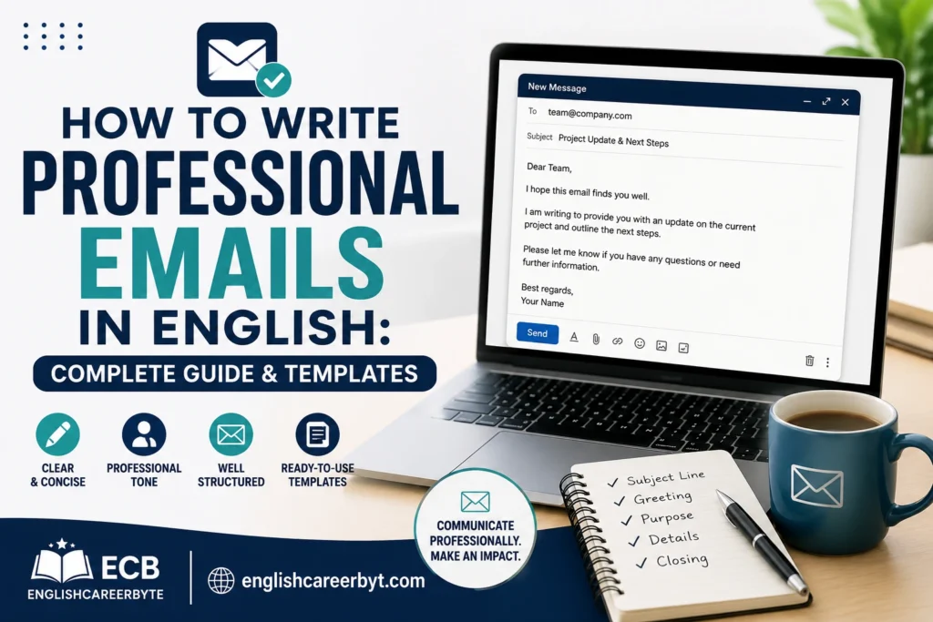 How to Write Professional Emails in English: Complete Guide & Templates