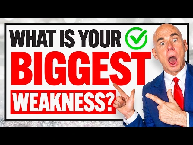 What's Your Biggest Weakness? 7 Smart Answers image for ECB