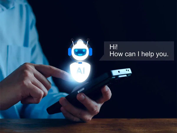 ChatGPT voice mode setup on a phone for English speaking practice