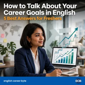 How to Talk About Your Career Goals in English (5 Best Answers)