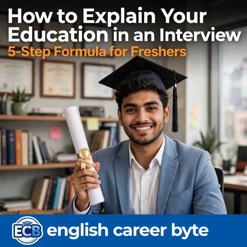 How to Explain Your Education in an Interview (5-Step Formula