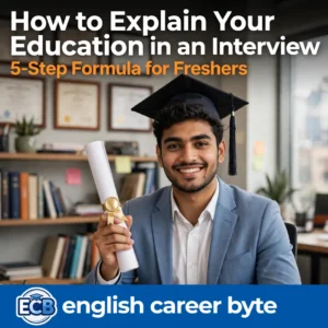 How to Explain Your Education in an Interview (5-Step Formula