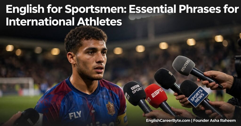English for Sportsmen: Essential Phrases for International Athletes