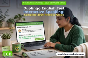 DET Interactive Speaking: 2026 Guide (New Task Type)