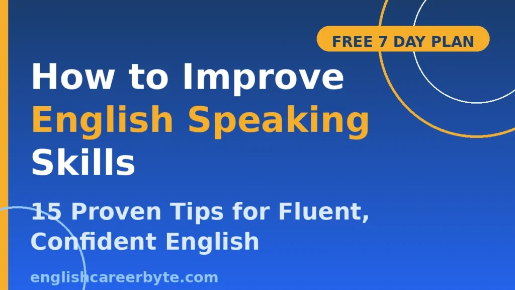 english speking skills